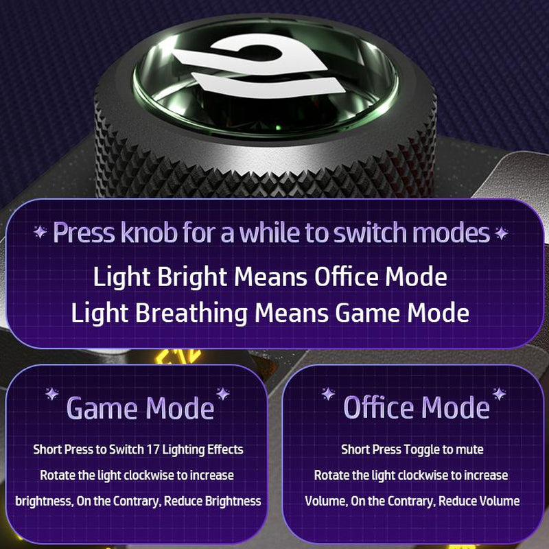 LEOBOG Hi75 Wired Mechanical Gaming Keyboard - 16 RGB Backlight, Thocky Sound, Durable Aluminum Alloy, Gasket Mount with Original Switches