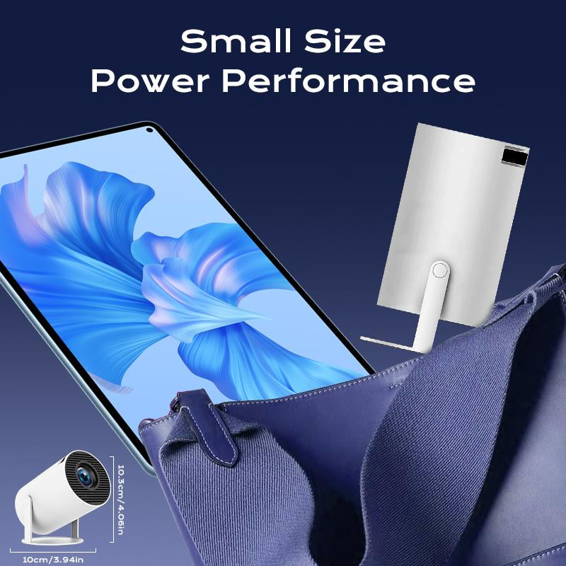 Transform Your Outdoor Movie Night with the Ultimate 4K Mini Projector - Portable, Full HD, & Bluetooth Ready!