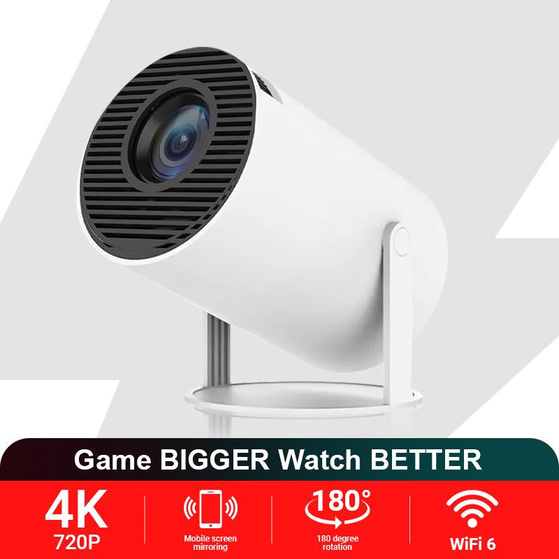 Transform Your Outdoor Movie Night with the Ultimate 4K Mini Projector - Portable, Full HD, & Bluetooth Ready!