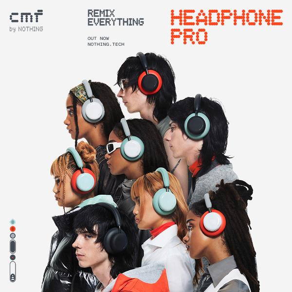 Discover the Ultimate Sound Experience with CMF Pro Wireless Over-Ear Headphones - 100 Hours of Battery Life & ANC Technology!