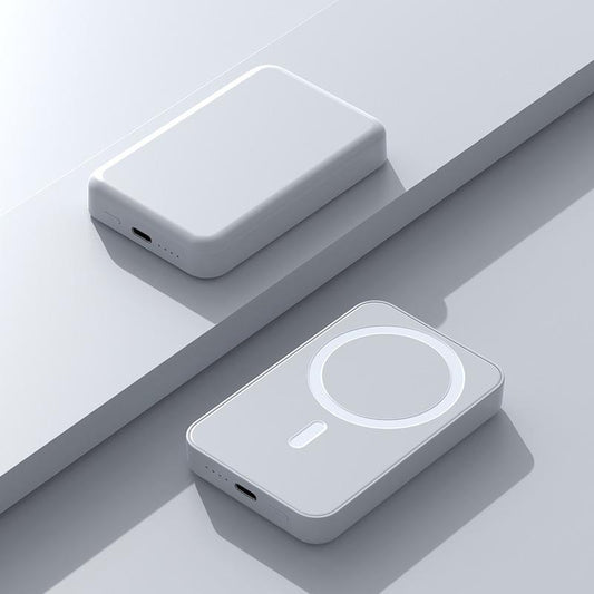 Magnetic Wireless Power Bank 5000mAh - Fast Charging Portable Charger with Type-C Cable for iPhone 16/15/14/13/12 Series