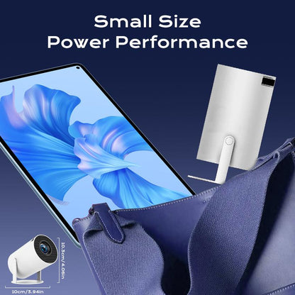 Transform Your Outdoor Movie Night with the Ultimate 4K Mini Projector - Portable, Full HD, & Bluetooth Ready!