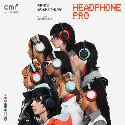 Discover the Ultimate Sound Experience with CMF Pro Wireless Over-Ear Headphones - 100 Hours of Battery Life & ANC Technology!