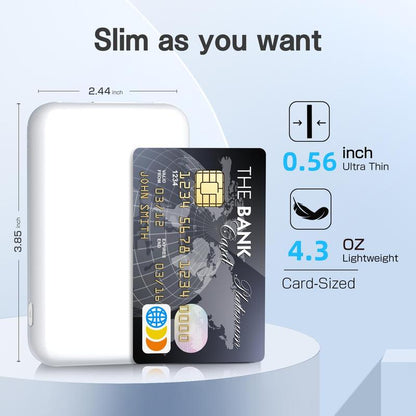 Magnetic Wireless Power Bank 5000mAh - Fast Charging Portable Charger with Type-C Cable for iPhone 16/15/14/13/12 Series